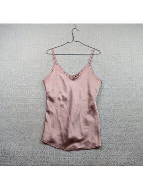 Y2K Maison Cinqcent Babydoll Cami Fairy Coquette Pink Wom Sz L Silky Lingerie